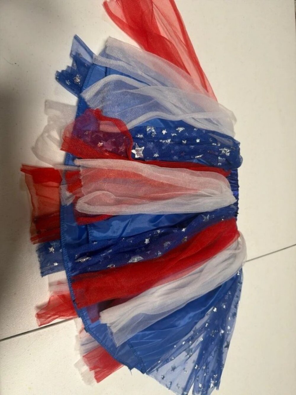 Red white blue tutu